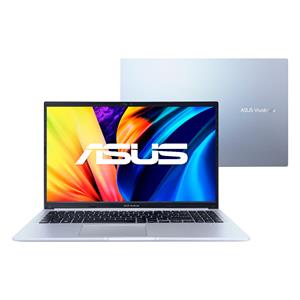 Notebook Asus Vivobook  X1502ZAEJ1764W Intel Core i3 4GB 256GB SSD Tela 15,6' Windows 11 - Prata Metálico