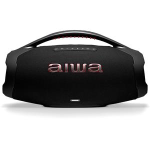 Caixa de Som Aiwa Boombox Plus Bluetooth USB Bateria Recarregável 200W - Bivolt