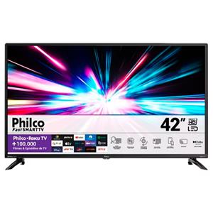 Smart TV LED Philco 42' Full HD PTV42G52RCF Wi-Fi Inteligência Artificial 3 HDMI 2 USB