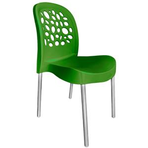 Cadeira Forte Plástico Deluxe - Verde