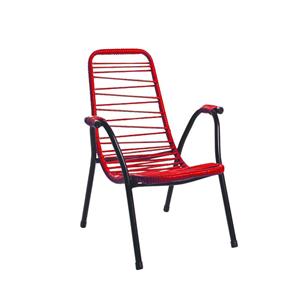 Cadeira de Macarrão Infantil Planalto - Vermelha