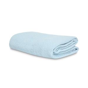 Cobertor Jolitex Premium Ninho 100% Algodão - Azul