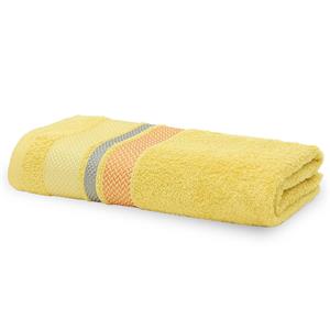Toalha de Banho Santista Home Design Texture 100% Algodão - Amarela