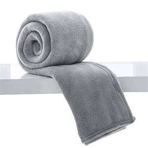 Cobertor Casal Slim Hedrons Plush 100% Poliéster - Cinza Cromo