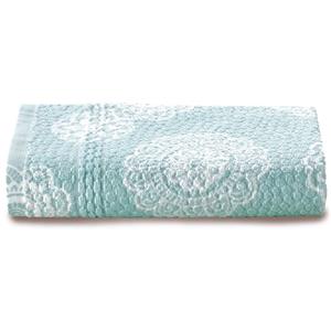 Toalha de Banho Dohler Velour Pérola Estampa Celine 100% Algodão - Azul Claro