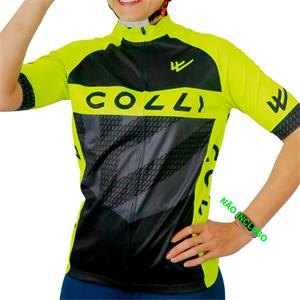 Camiseta para Ciclismo Colli Elite Amarela - GG