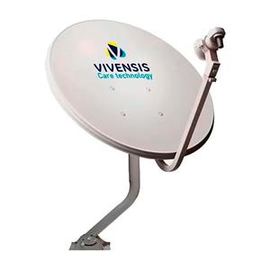 Antena Parabólica Vivensis Banda KU com Sinal 5G