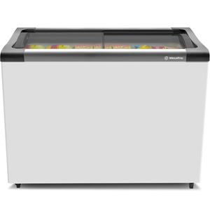 Freezer Horizontal Metalfrio NF30SB 2 Tampas de Vidro 231L Branco - 220V