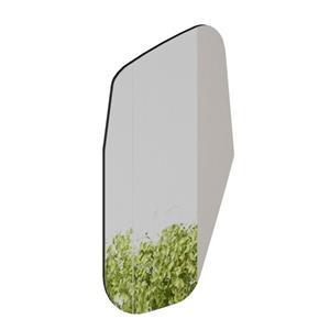 Espelho Rudnick Olly C Preto - 91x50cm