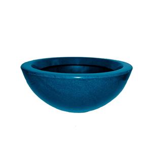 Vaso Minas Pérola de Polietileno Azul Royal - 15x32cm