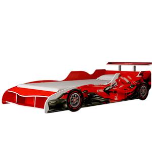 Cama Gelius Carro F1 100% MDF - Vermelha