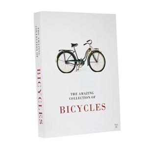 Caixa Livro Decorativa Goods BR The Collection Of Bicycles em MDF - Branca