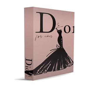 Caixa Livro Decorativa Goods BR Metaliz Forever em MDF - Rose