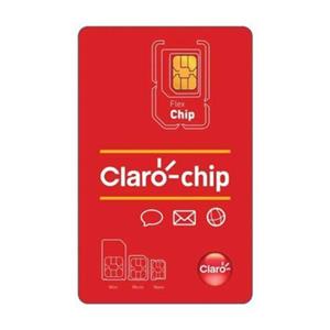 Chip Claro 4G Pré Ativado