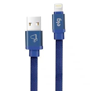 Cabo Micro USB Elg CNV510BE em Tecido Canvas 12W - Azul