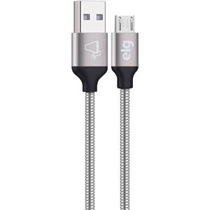 Cabo Micro USB Elg INX510SL 12W - Prata