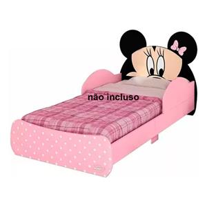 Cama Estrela Disney Minnie 100% MDF - Rosa