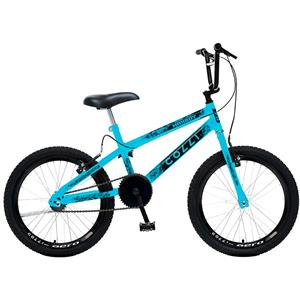 Bicicleta Aro 20 Colli Max Boy em Aço Carbono Freio V-Brake - Azul Champanhe