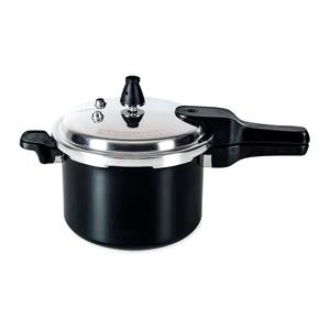 Panela de Pressão Brinox Ceramic Life Super com Revestimento Cerâmico Fundo de Indução 5,4L - Preta