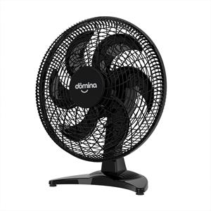 Ventilador de Mesa Dômina Oscilante 43cm 200W 6 Pás Preto - 220V