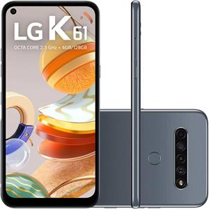 Smartphone LG K61 128GB 4G com tela 6.53