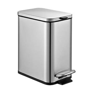 Lixeira Brinox Frame em Aço Inox com Pedal 5L