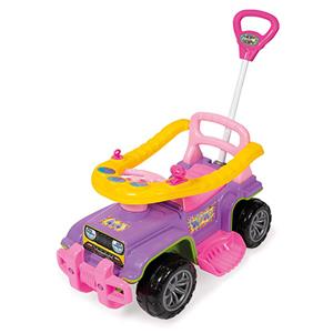 Triciclo Infantil Maral Jip Jip com Buzina - Rosa