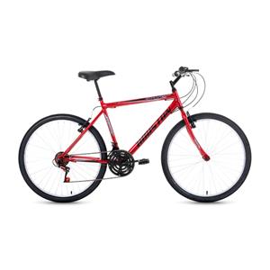 Bicicleta Aro 26 Houston Foxer Hammer em Aço Carbono Freio V-Brake - Vermelha