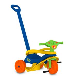 Triciclo Infantil Bandeirante Mototico com Assento Anatômico - Azul