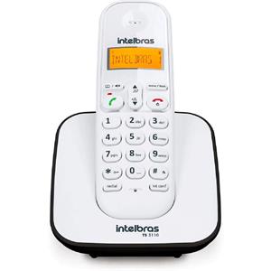 Telefone sem Fio Intelbras TS3110 com Identificador de Chamadas - Branco