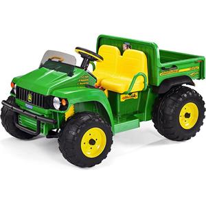 Jeep Elétrico Infantil Peg-Pérego John Deere Gator HPX à Bateria 12V - Verde/Amarelo