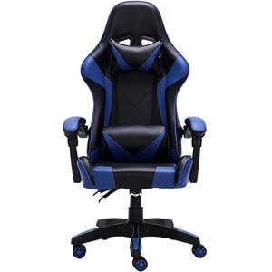 Cadeira Gamer Giratória Best G600A - Preto/Azul