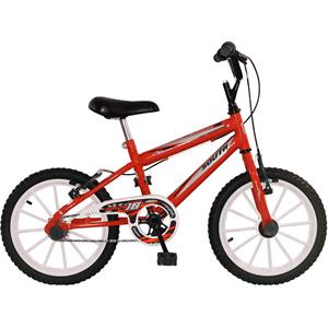 Bicicleta Infantil Aro 16 South Bike MTB com Freio V-Brake - Cereja