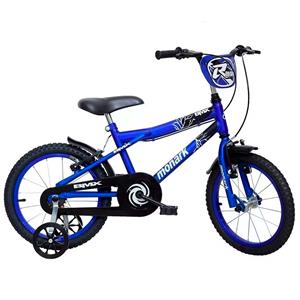 Bicicleta Aro 16 Monark BMX Ranger em Aço Carbono Freio V-Brake - Azul/Preta