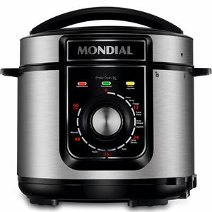 Panela de Pressão Elétrica Mondial PE48 Pratic Cook Premium 5L - 220V