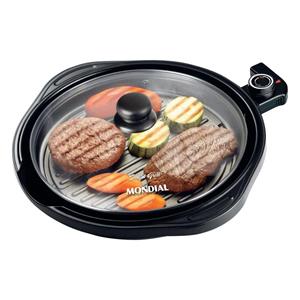 Panela Grill Multilaser Gourmet com Grelha Antiaderente 1.200W CE054 - 220V