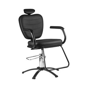Cadeira Dompel Top Black Reclinável com Apoio de Cabeça Removível - Preta