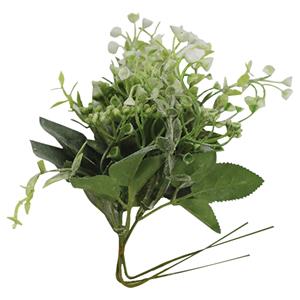Planta Artificial BeKasa Kalanchoe Branca - 29cm