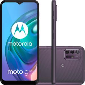 Smartphone Motorola Moto G10 Tela Max Vision HD 6,5