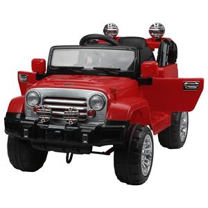 Jeep Elétrico Infantil Bel Fix Trilha à Bateria 12V - Vermelho