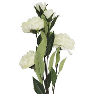 Planta Artificial Encanel Peônias Brancas - 90cm