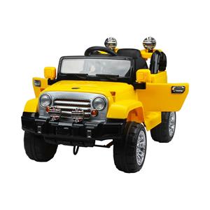 Jeep Infantil Elétrico Bel Fix Trilha à Bateria 12V - Amarelo
