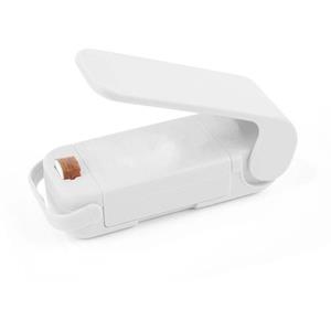 Mini Seladora de Embalagem Plástica Mimo Style Portátil Lacra/Fecha - Branca