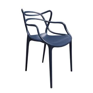 Cadeira Fratini Aviv em Polipropileno - Azul Marinho