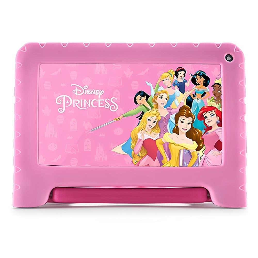 Tablet Multilaser Princesas NB372 7" Quad Core 32GB - Rosa