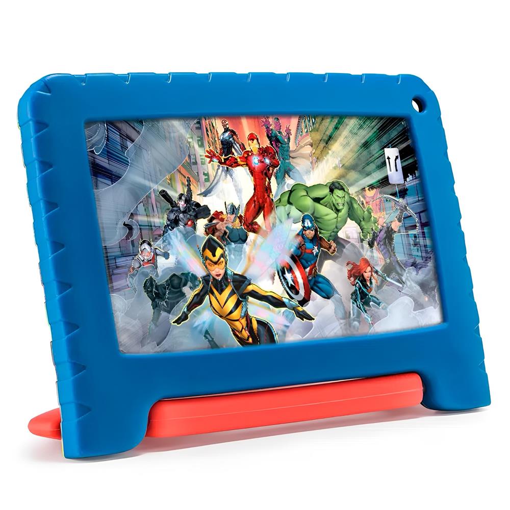 Tablet Multilaser Avengers NB371 7" Quad Core 32GB - Azul