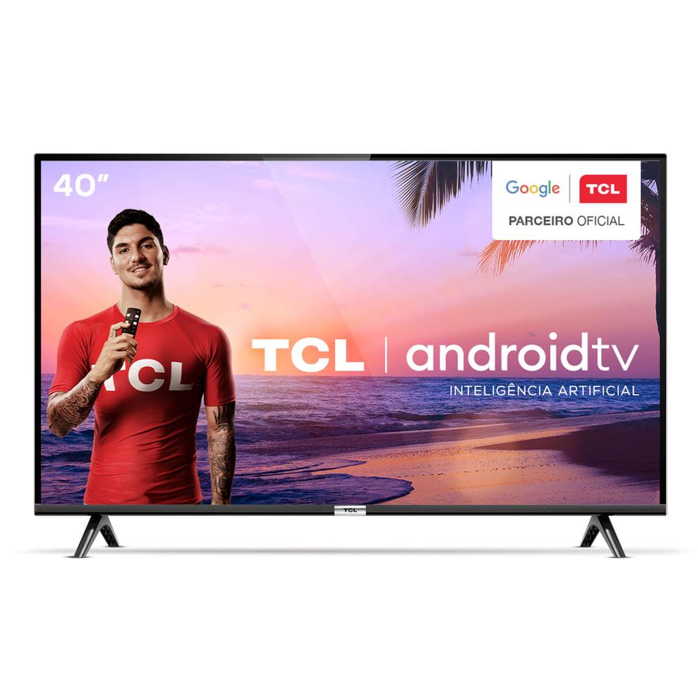 Smart TV Led TCL 43” Full HD Android TV 4K Wi-fi Bluetooth Google  Assistente - 43S615