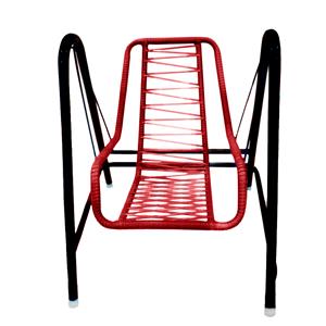 Cadeira de Macarrão Infantil com Balanço SK - Vermelha