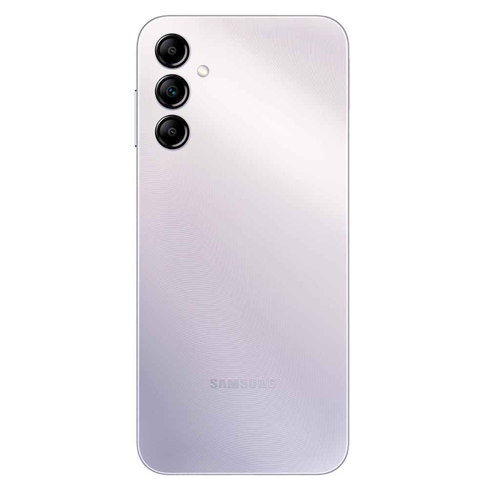 Smartphone Samsung Galaxy A14 128GB 5G Tela 6.6" Câmera Traseira Tripla 50MP + 2MP + 2MP - Prata