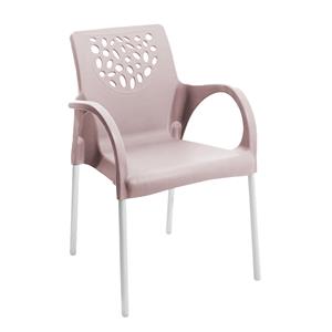 Cadeira Forte Plástico Deluxe - Nude